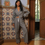 Ženska pidžama Viella Grey