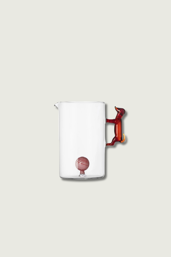 Stakleni vrč Dachshund