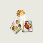 Lanena kuhinjska krpa Oyster ili Crab