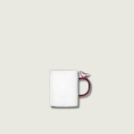 Staklena šalica Pink Bird