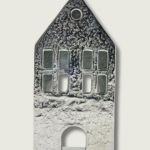 Metalna kućica Marlinne Silver